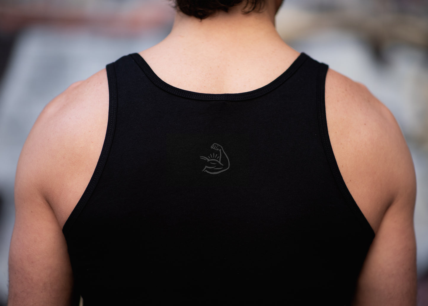 HOTBOY TANK-BLACK LARGE LOGO 🆕