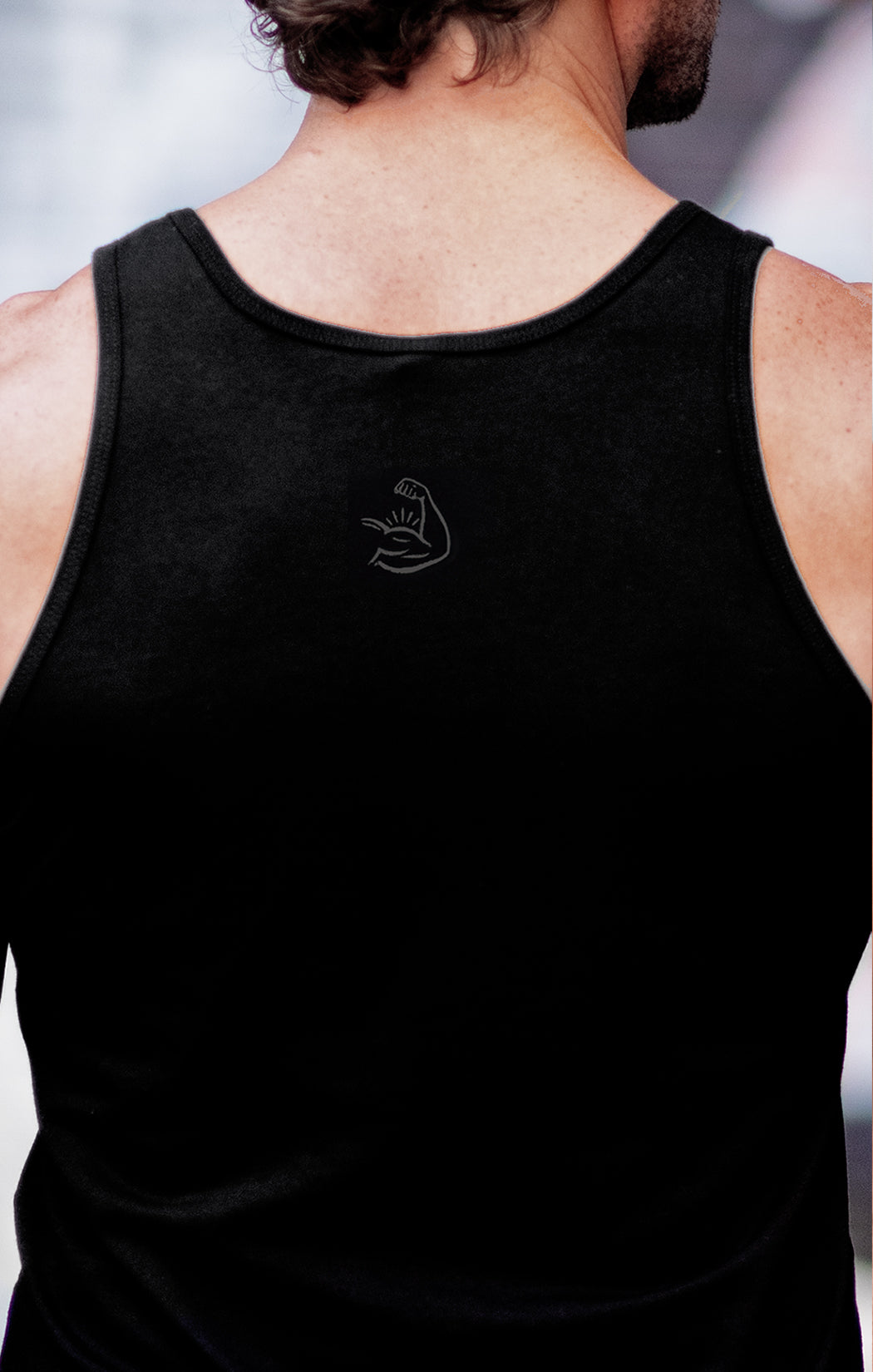 HOTBOY TANK-BLACK ON BLACK VERTICAL 🆕
