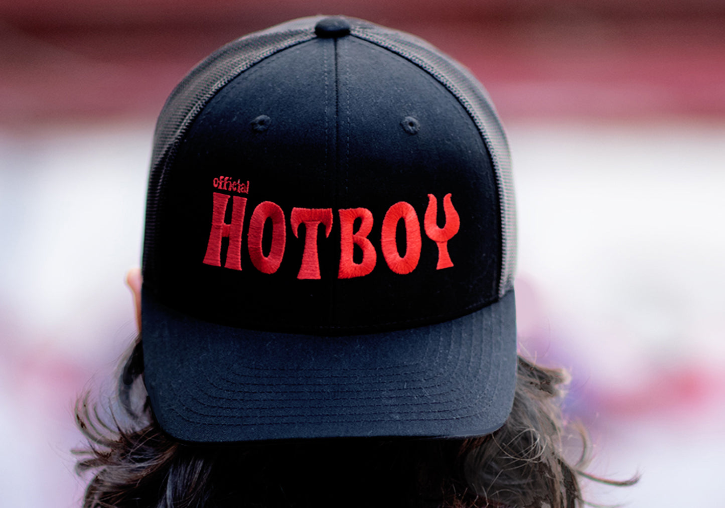 HOTBOY HAT RED/BLACK
