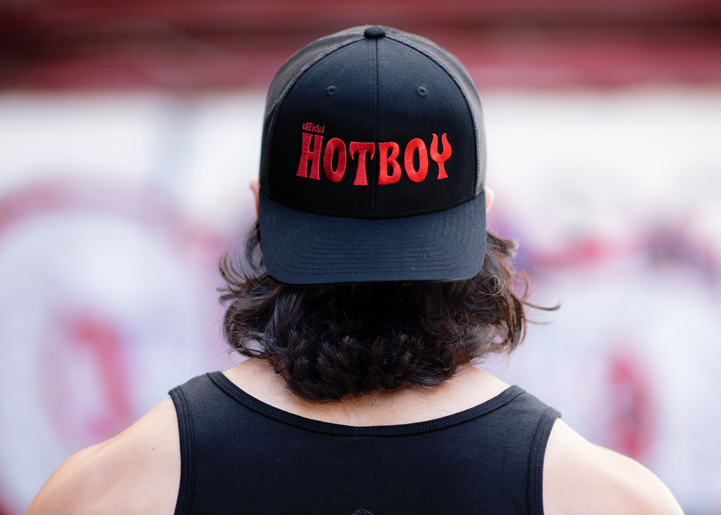 HOTBOY HAT RED/BLACK