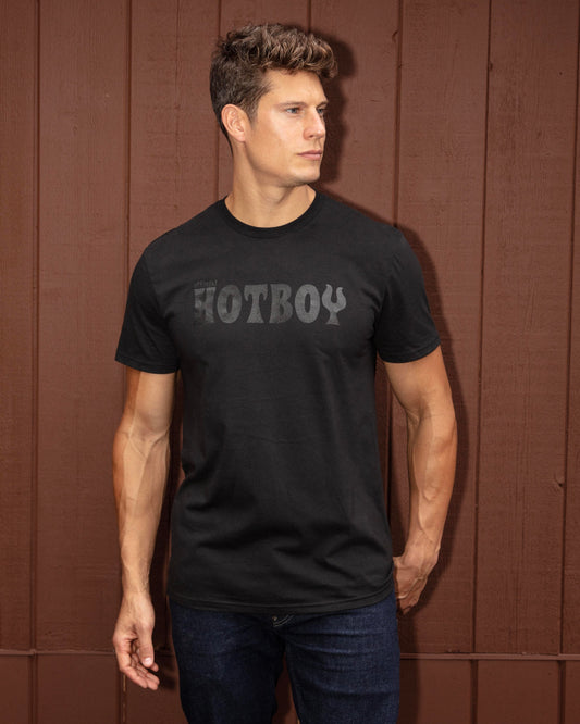 HOTBOY BLACK-OUT T-SHIRT-SQ8322061